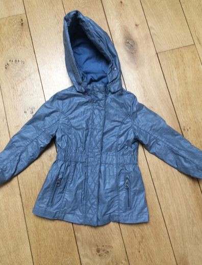 perdu imperméable bleu TER Bourgoin-Lyon