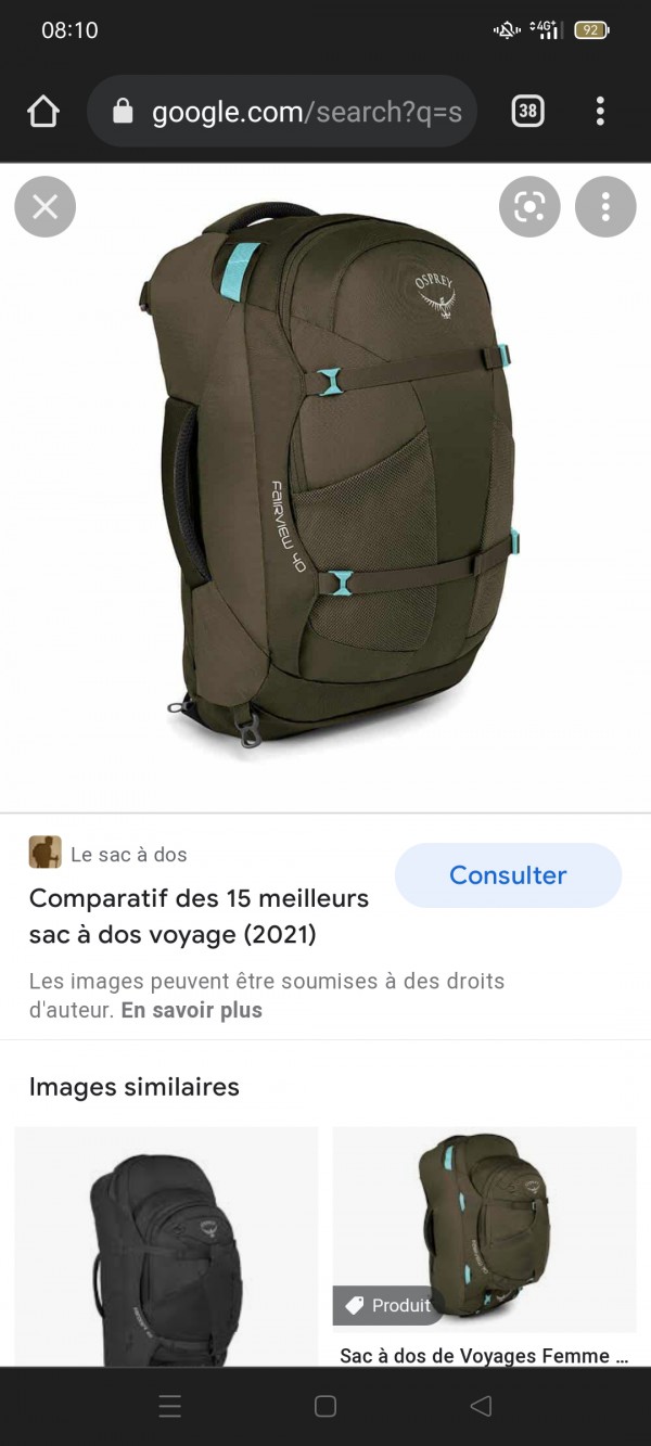 Sac a dos Osprey