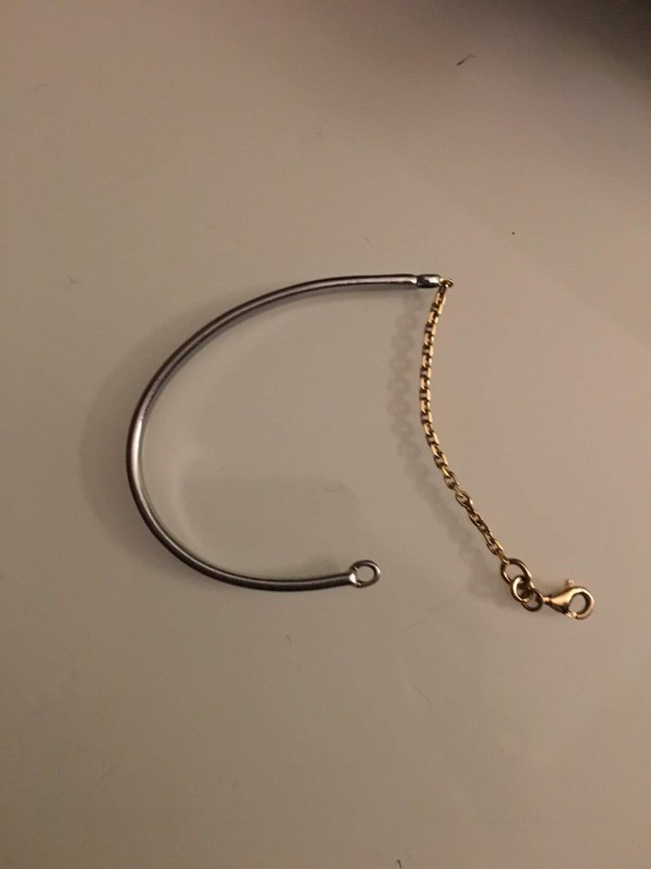 Bracelet Jonc en argent, Villeneuve-Loubet 06