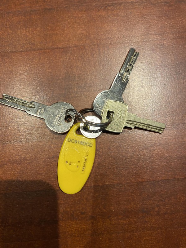 Trousseau de clefs