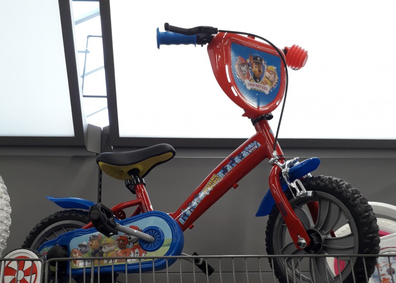 Velo enfant perdu au Skateparc de Lons