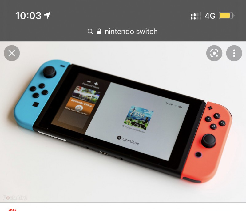 Consul Nintendo Switch