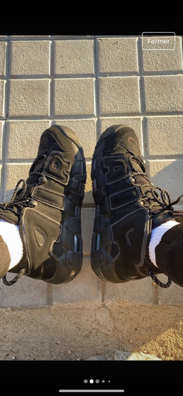 Basket Nike Uptempo volé à Roissy-en-Brie