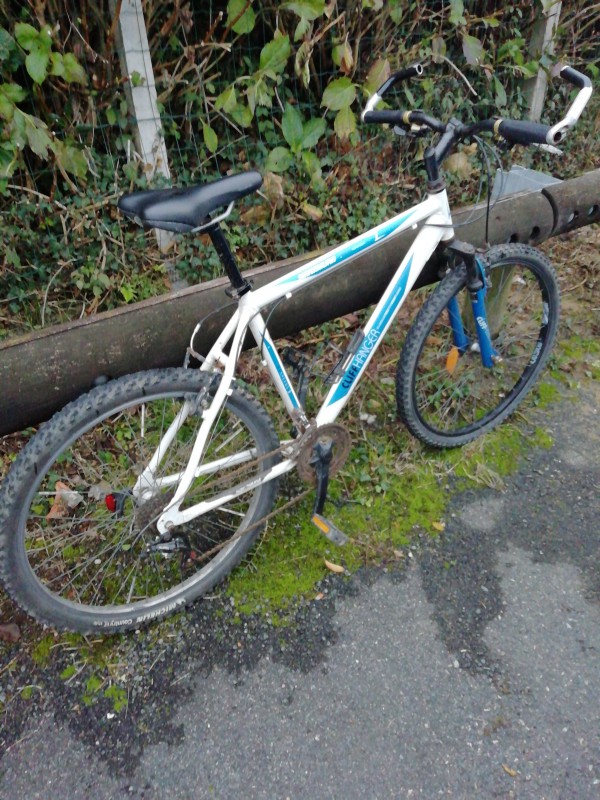 Vélo VTT, chemin de Petit-Borde à Bayonne