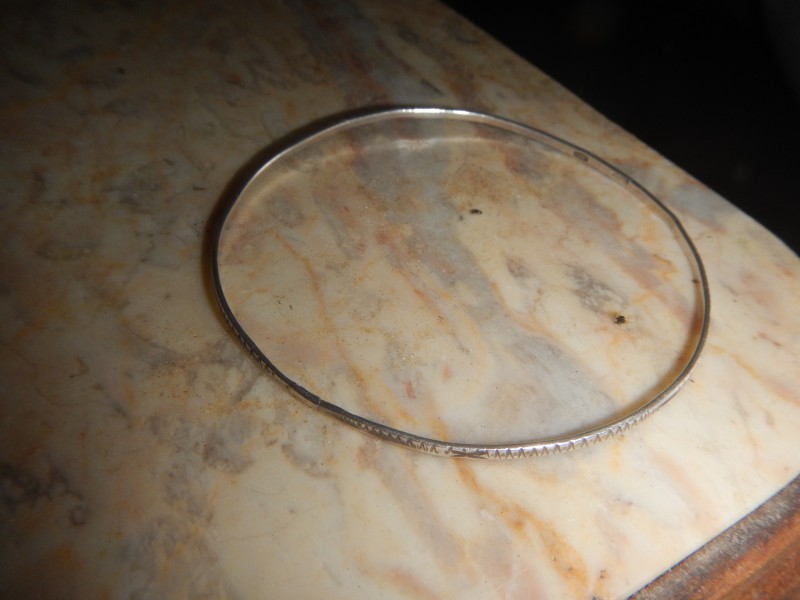 Bracelet d'argent fin