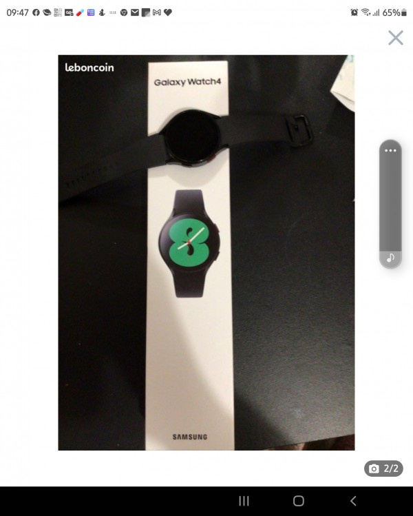 Perdu montre connectée Samsung Galaxy Watch 4