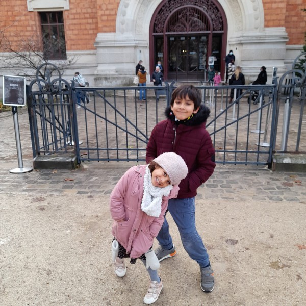 Bonnet rose enfant