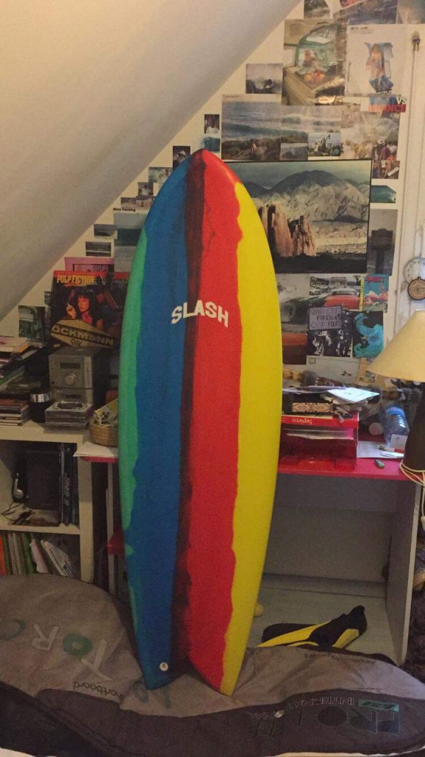 Perdu Planche de surf multicolore