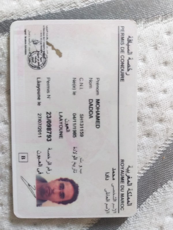 permis conduite Tengger