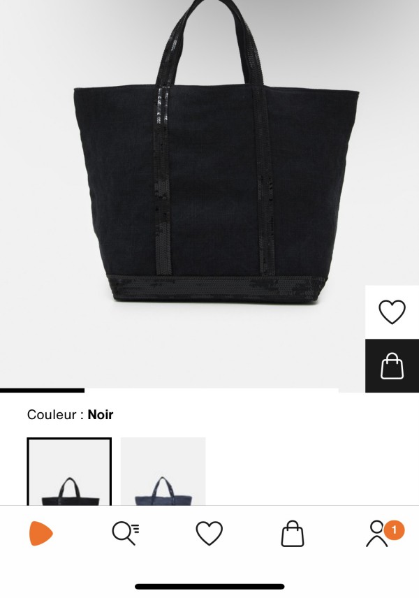 Sac Vanessa bruno noir volé