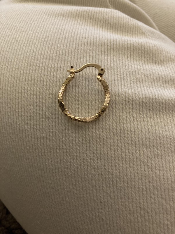 Boucle d’oreille perdue