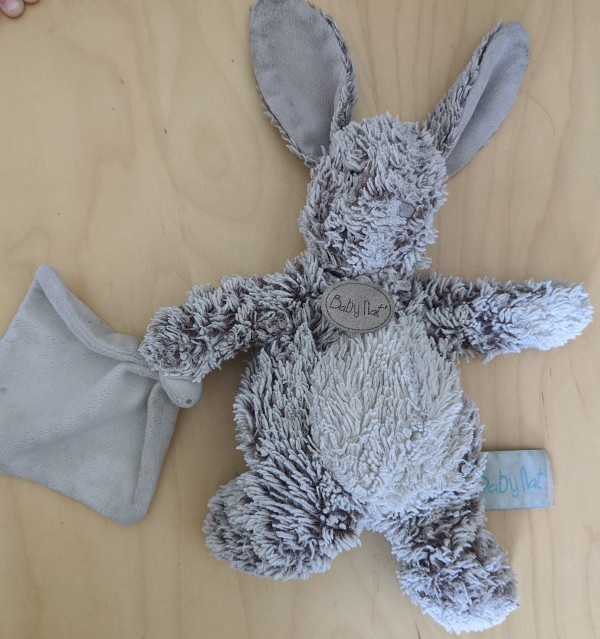 Doudou Lapin perdu à Cavalaire-sur-Mer