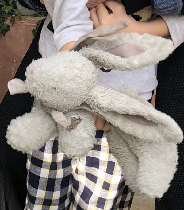 Doudou lapin persu
