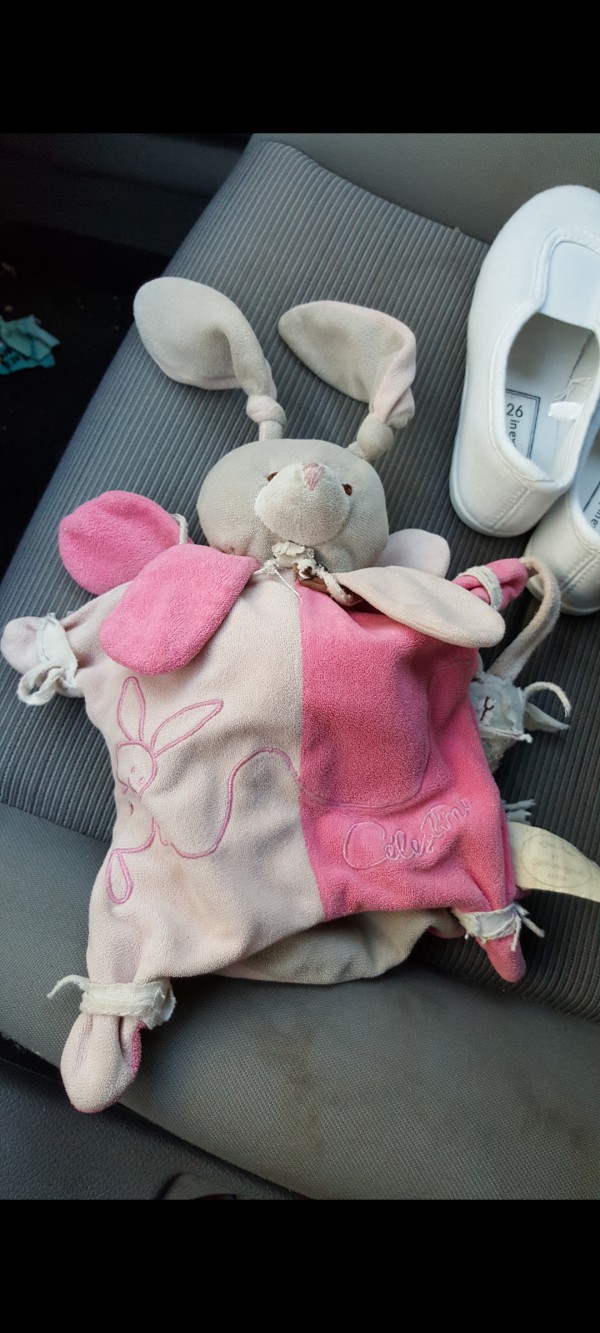 Doudou lapin Celestine Avallon