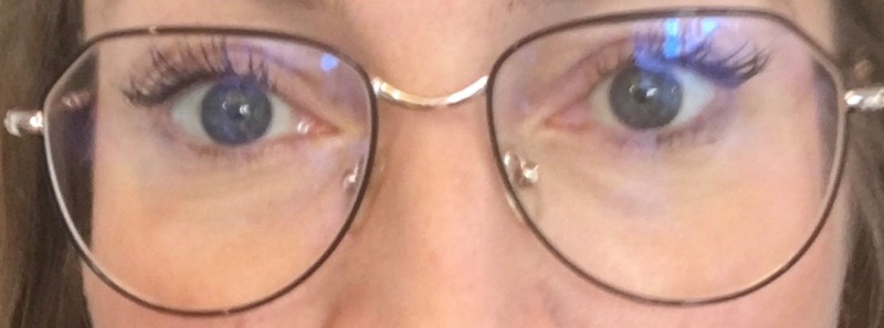 Perdue lunette de vue dans boitier rond noir