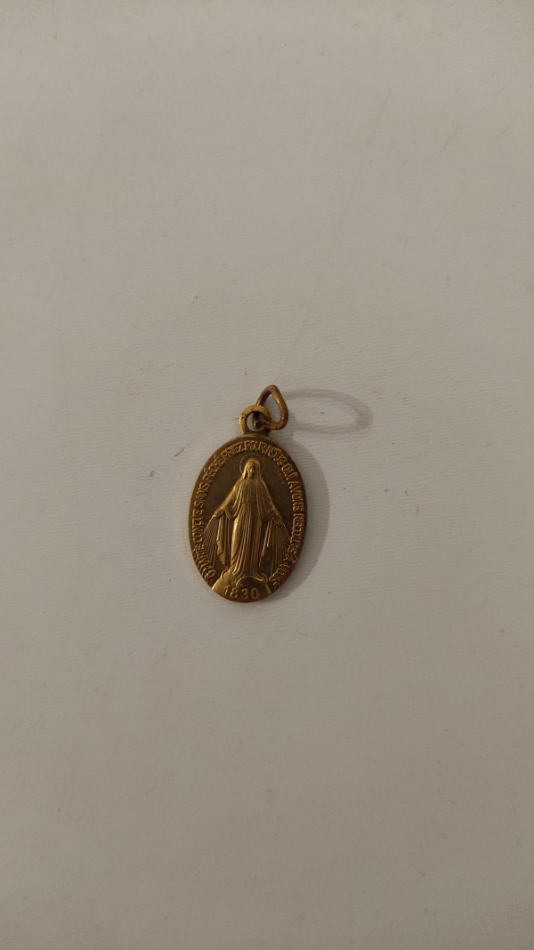 Médaillon vierge Marie