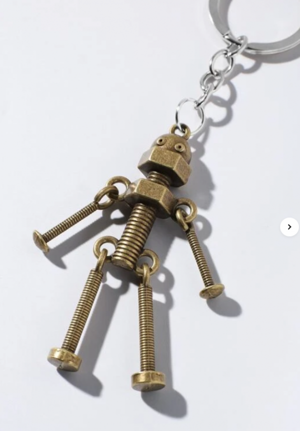 Recherche trousseau 3x clés + porte clés robots