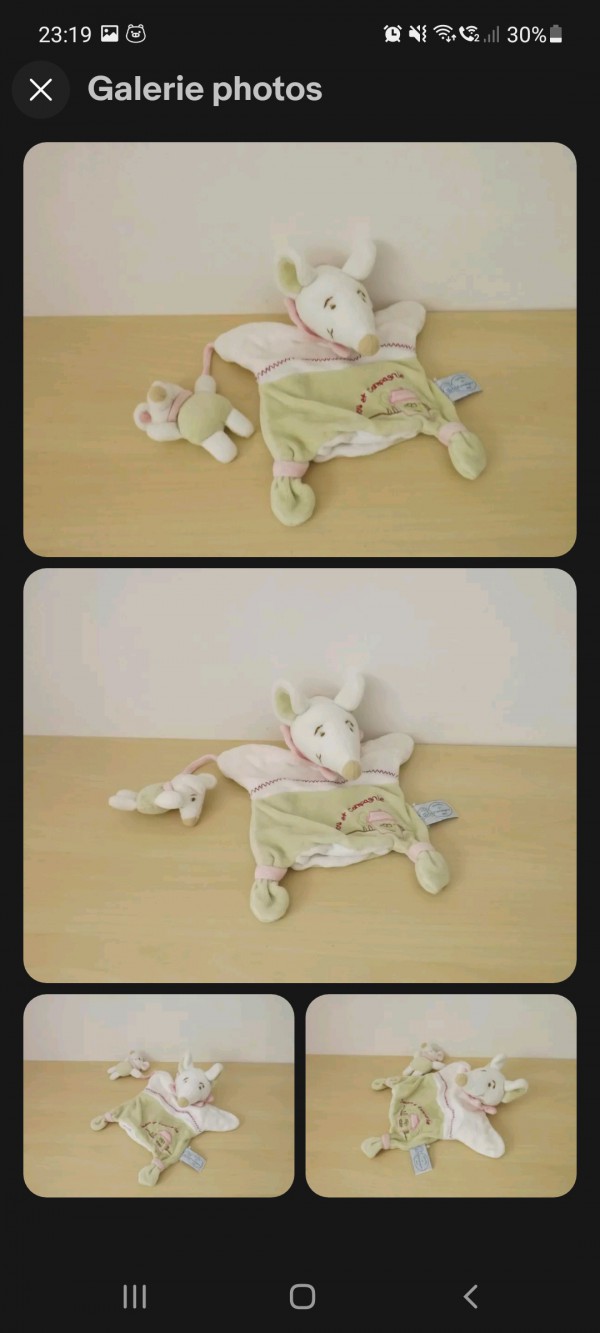Doudou souris