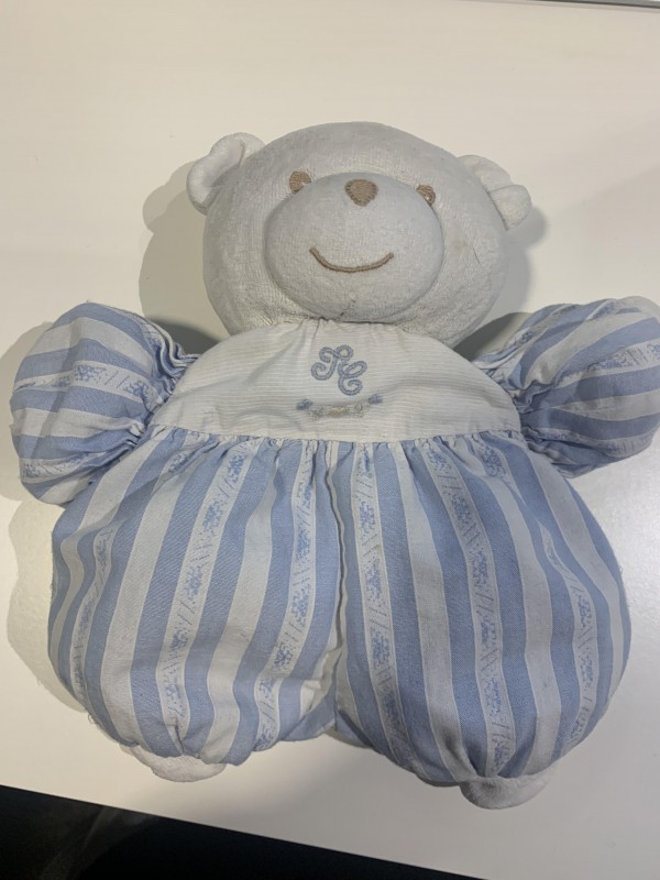 Doudou tartine et chocolat trouvé sur l'autoroute proche Versailles
