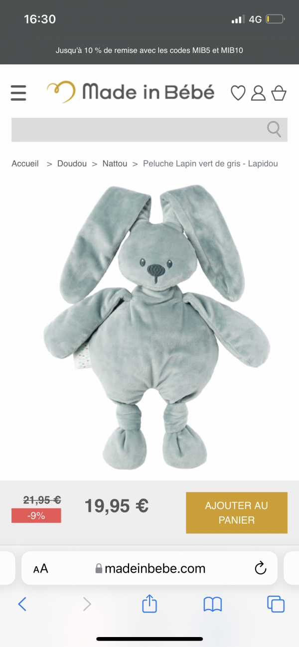 Doudou perdu dans l’avion