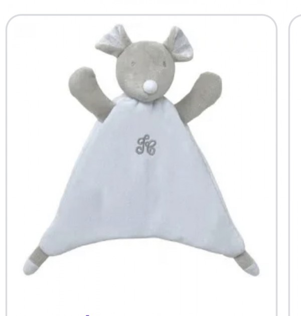 Doudou Souris Tartine et Chocolat