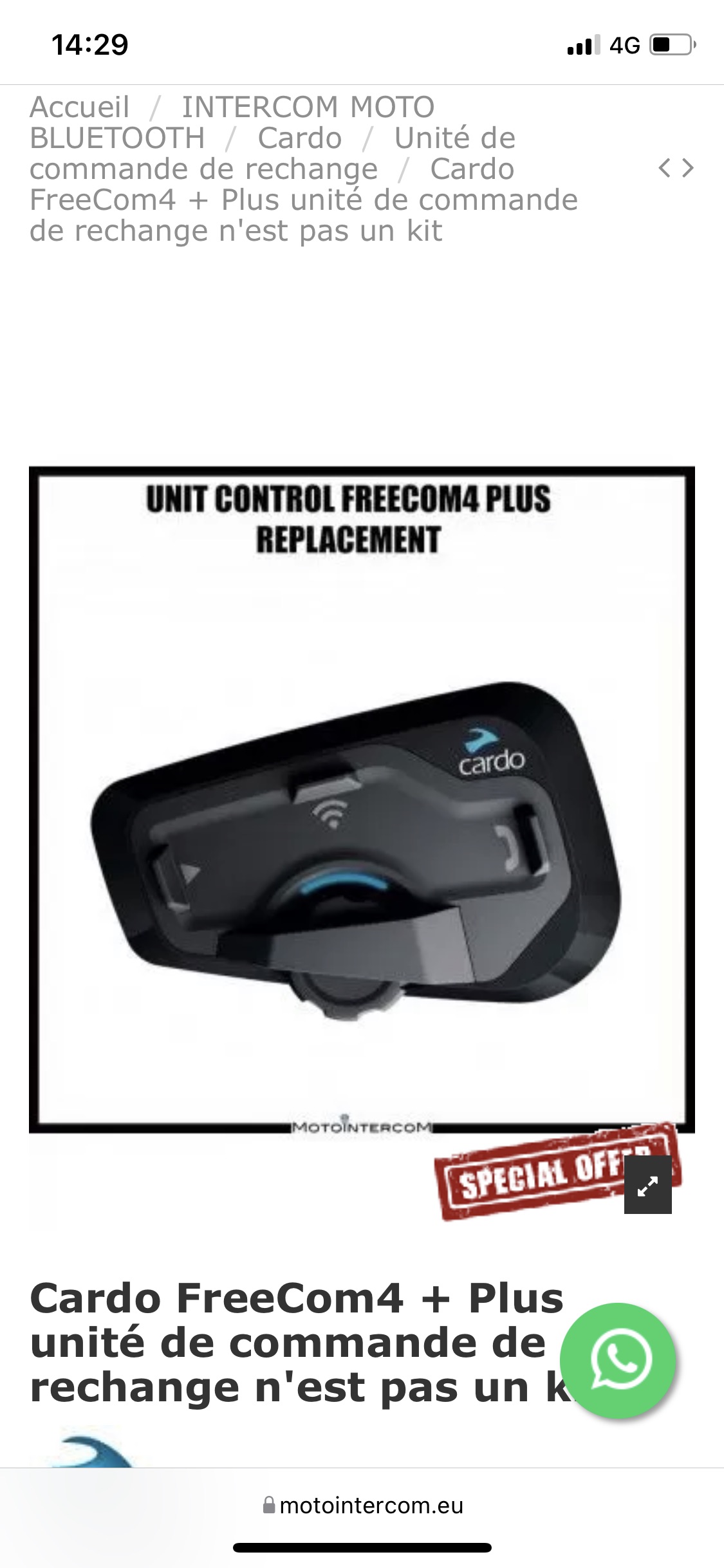 Perdu Cardo Freecom4