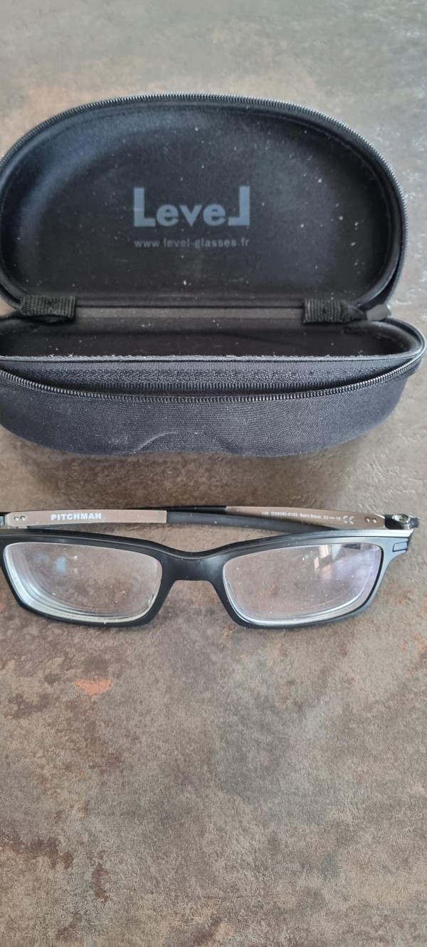 Paire de lunettes de vue PITCHMAN + étui rigide