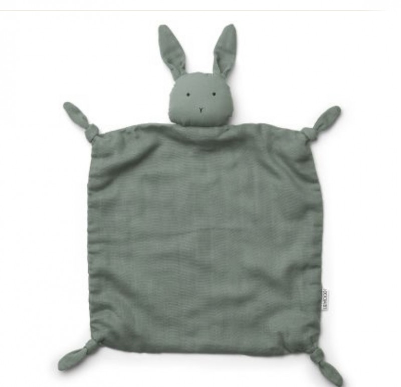 Doudou lapin vert de la marque Liewood