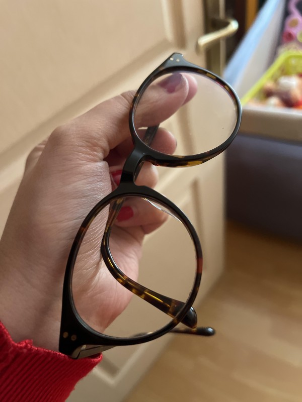 Lunette avec correction motif léopard