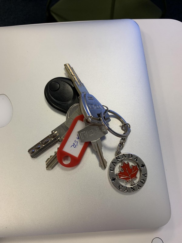Clès trouvé dans un vélib