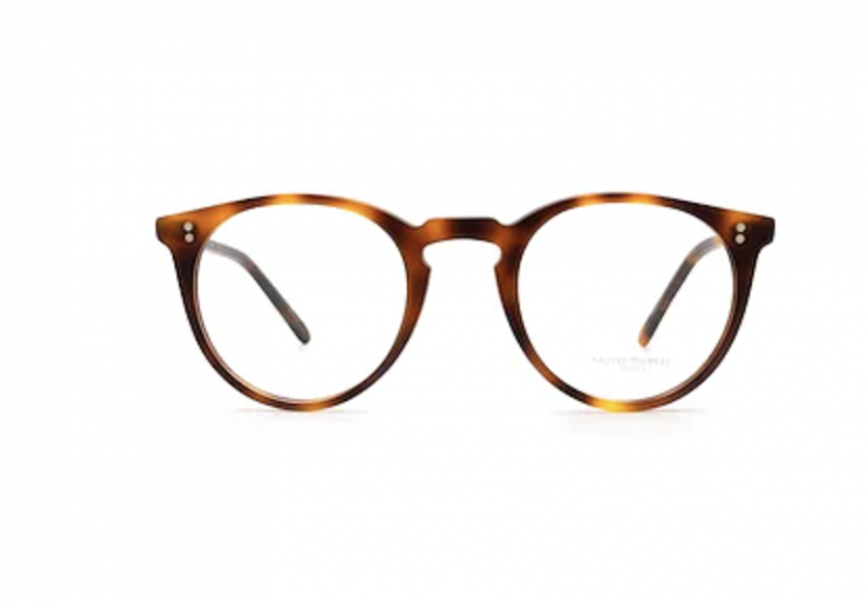 Peru paire de lunettes marrons dans étui gris