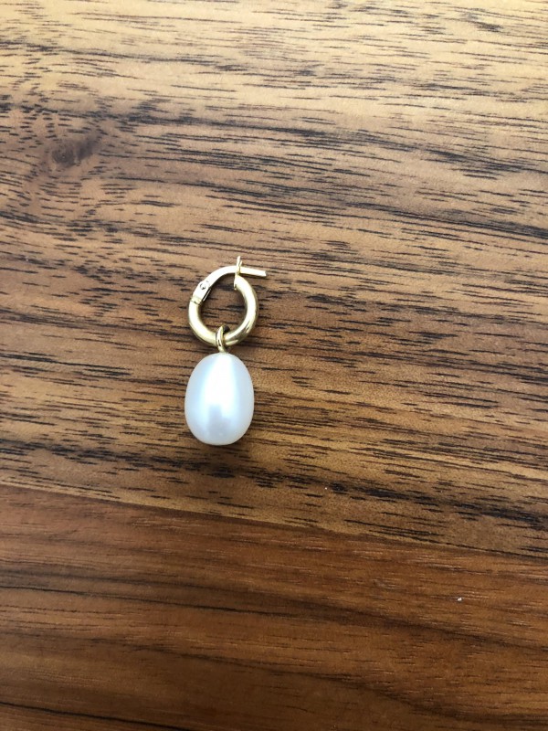 Boucle d’oreille perdu à Rennes quartier St Helier ou la poterie
