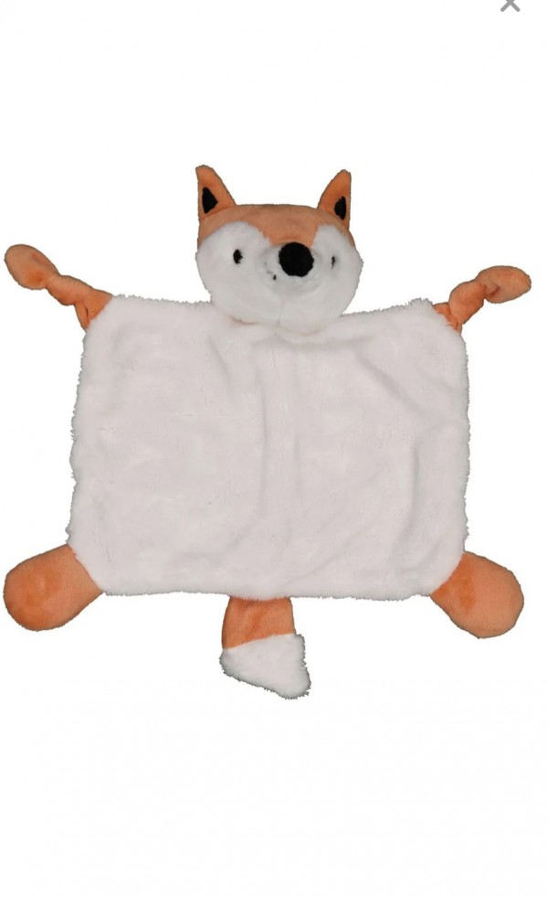 Doudou renard perdu forêt de montgeon