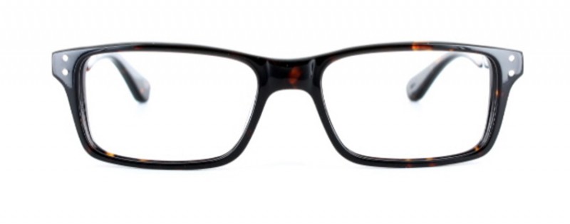 Lunettes de vue Hackett dans un étui noir. Paris 20e. Rue de Bagnolet