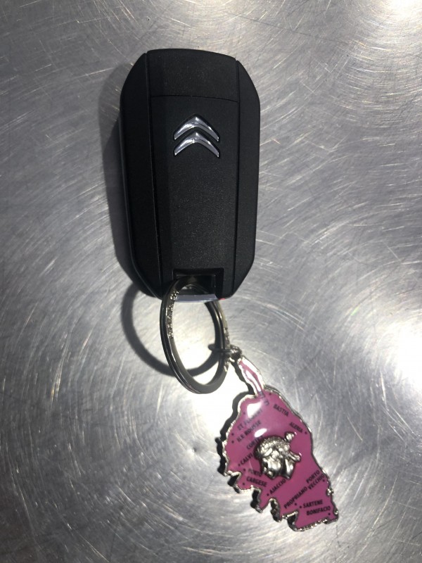 Clé Citroën retrouvée