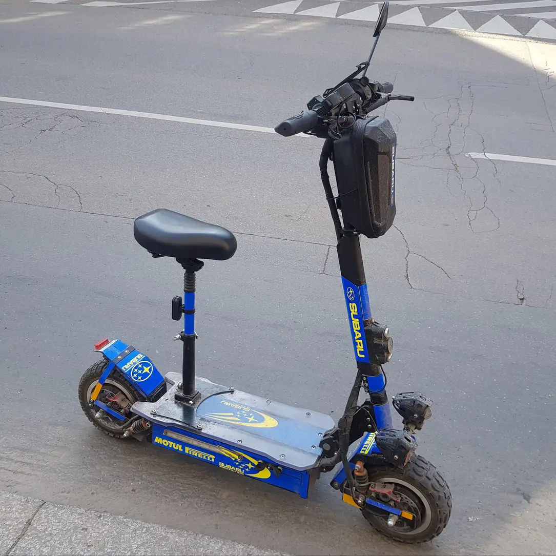 Trottinette électrique volée avec agression physique à Strasbourg
