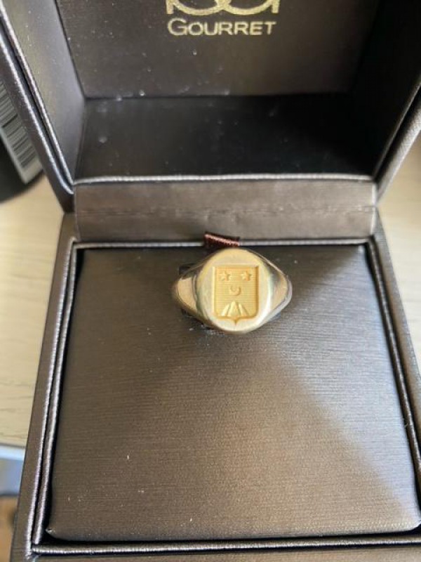 Perdu Quimper Kerfuntun Chevalière/Bague en Or