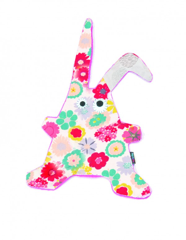 Doudou notsobig rose/fleurs