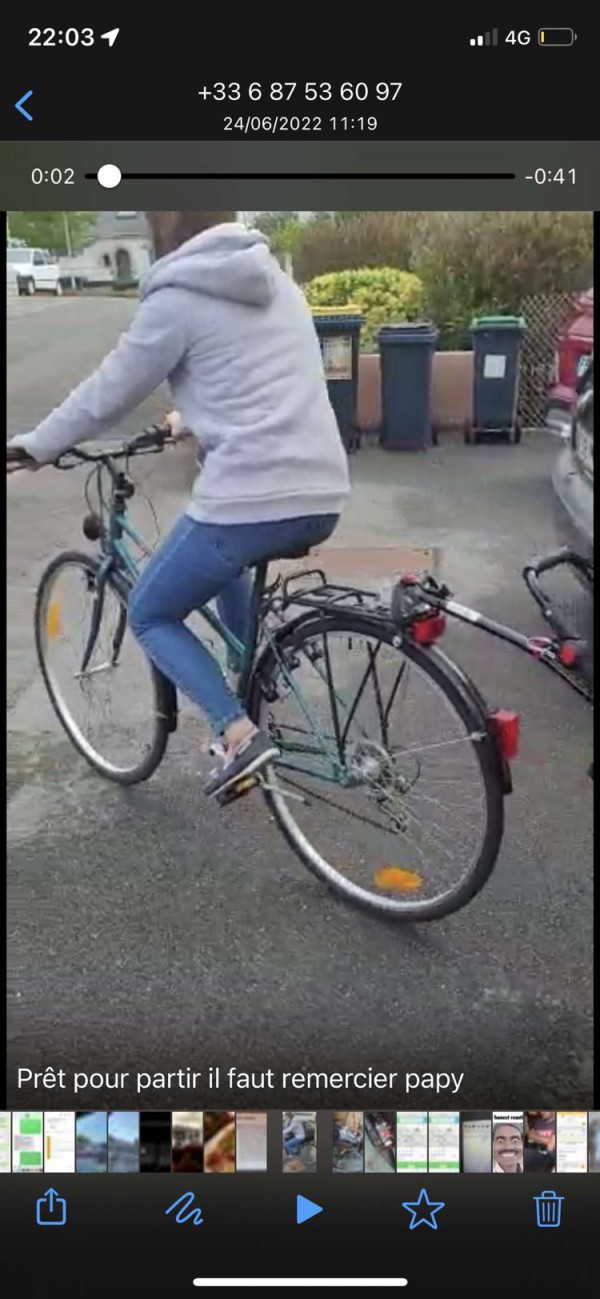 Perdu vélo, plage de donnant parking sauzon