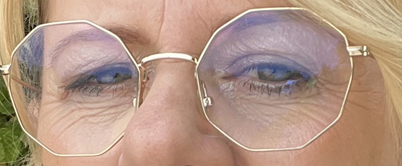 Lunettes de vue dorées
