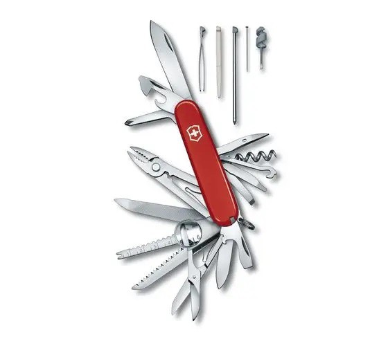 couteau suisse rouge