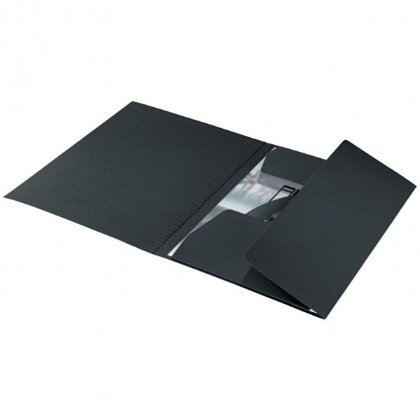 POCHETTE NOIR PLASTIQUE