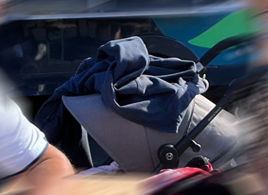 Veste de survetement bleue