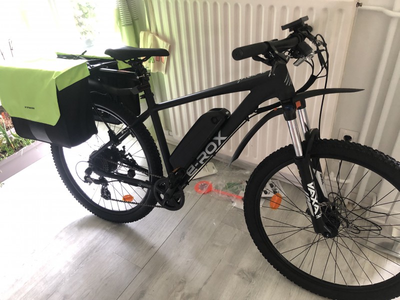 VTT à assistance électrique E ROX 80 noir