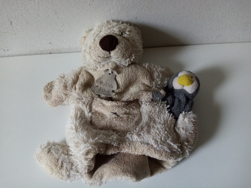 Doudou trouvé arrêt de bus Grenoble