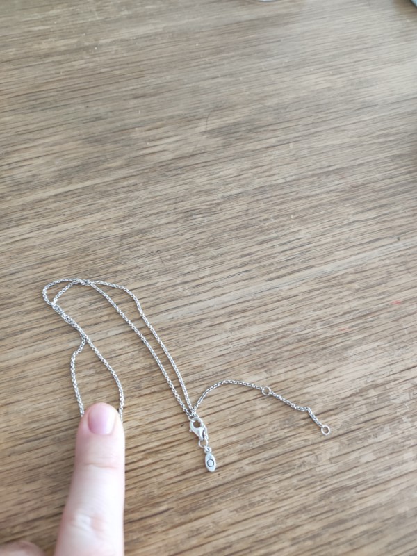 Collier Pandora argent - trouvé 18/08 proche grand rue