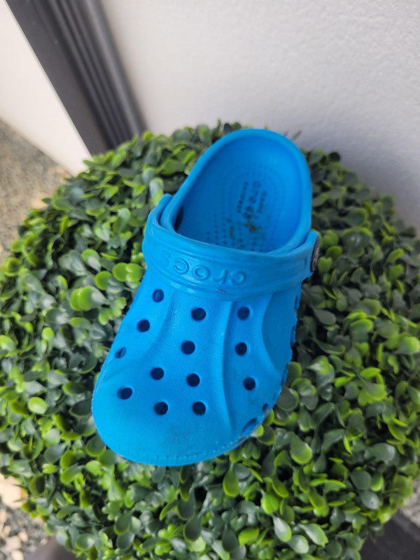 Croc bleue