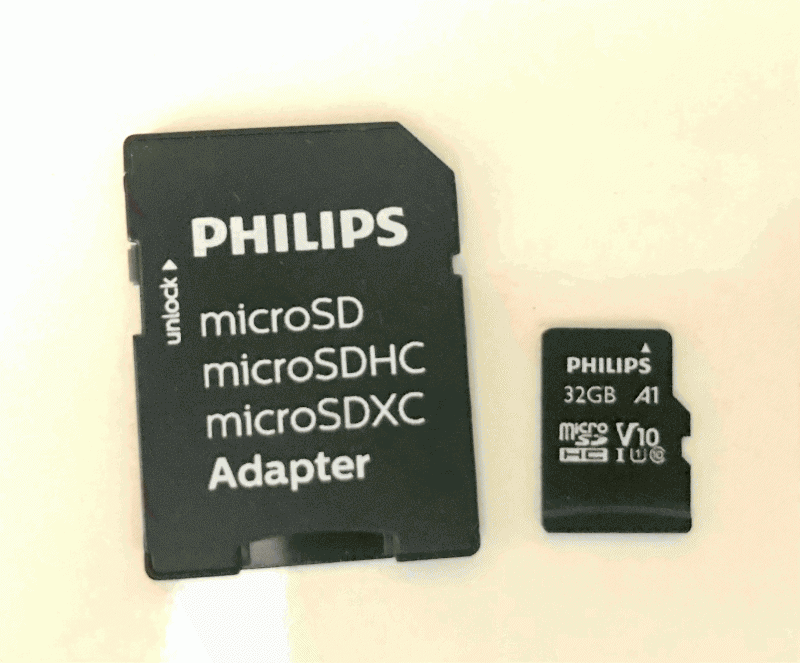 Micro SD Phillips 32go