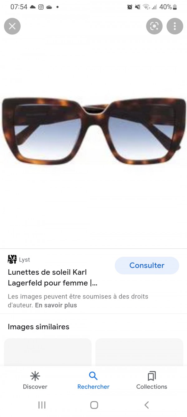 Perdu mes lunettes de soleil à carcans plage
