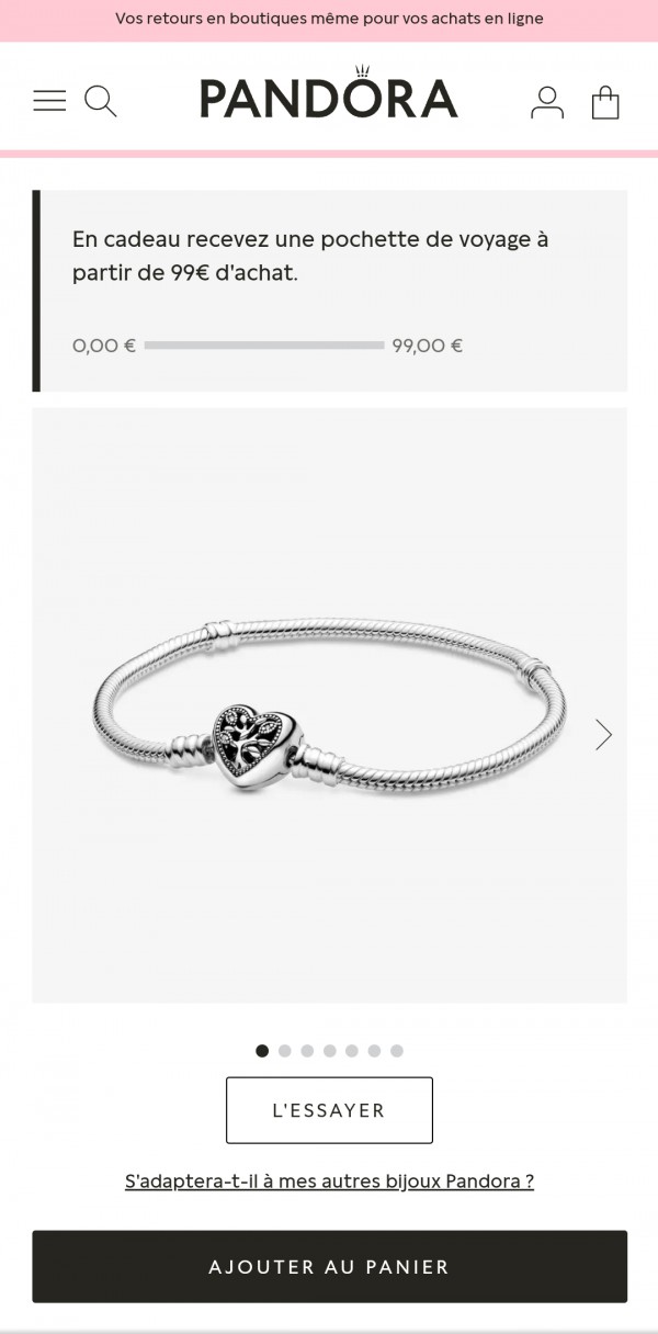 Bracelet pandora